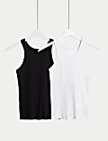 2pk Teen Cotton Rich Secret Support™ Vests