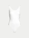 Cotton Rich Light Control Secret Support™ Bodysuit