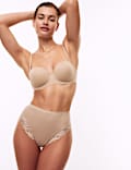 2pk Amelia Lace Cotton Rich Shaping Knickers