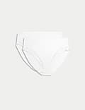 2pk Firm Control High Leg Knickers