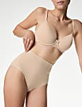 2pk Light Control Seamless High Leg Knickers