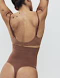 Body string sculptant taille haute sans couture
