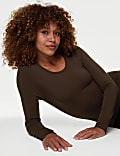 Heatgen&trade; Medium Thermal Scoop Neck Top