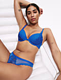 Amelia Lace Wired Plunge Bra (A-E)