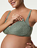 2pk Lace & Mesh Nursing Bras B-H