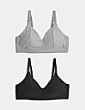 2pk Non Wired Nursing Bras A-D