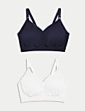 2pk Seamless Full Cup Nursing Bras