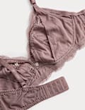 Jasmine Lace Non Wired Maternity Nursing Bra B-H