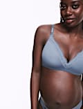 Lot de 2 soutiens-gorge de grossesse et allaitement avec bordures en dentelle Jasmine, bonnets B à G