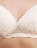 Soutien-gorge postopératoire sans armature orné de dentelle, bonnets A à E