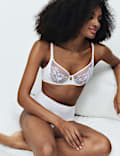 Embrace Embroidered Wired Full Cup Bra A-E
