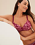 Soutien-gorge invisible Flexifit™ à motif fleuri, bonnets emboîtants A à E