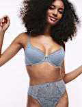 Jasmine Lace Wired Demi Cup Bra A-E