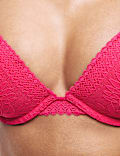 Flexifit&trade; Lace Wired Push-Up Bra A-E