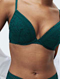 Flexifit&trade; Lace Wired Push-Up Bra A-E