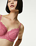 3pk Lace & Mesh Wired Balcony Bras A-E