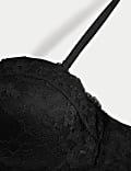 Lace Wired Strapless Bandeau Bra A-E