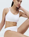 Jasmine Lace Non Wired Seamfree Crop Top