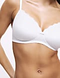 Soutien-gorge invisible sans armature à finition en dentelle (Bonnets A à E)