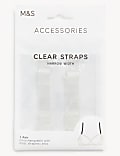 Detachable Clear Bra Straps - Standard Width