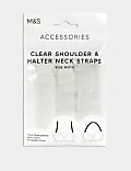 Bretelles de soutien-gorge larges transparentes