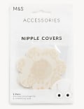 3pk Floral Nipple Covers