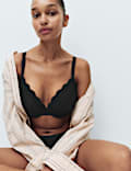 3pk Padded Wired Plunge Bras F-H