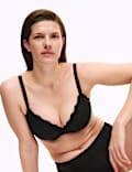 3pk Padded Wired Plunge Bras F-H