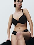 Body Invisibles&trade; Padded Wired Demi Cup Bra (F+)