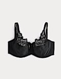 Amelia Lace Wired Full Cup Bra (F-J)