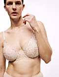 Amelia Lace Natural Lift Wired Full Cup Bra (F+)