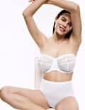 Embrace Embroidered Wired Strapless Bra F-H