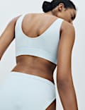 3 Pack Seamless V-Neck Crop Tops