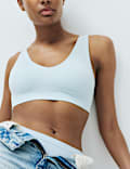 3 Pack Seamless V-Neck Crop Tops