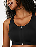 Ultimate Support Zip Front Sports  Bra F-H