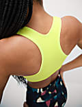 Soutien-gorge sport réversible à impact moyen sans couture