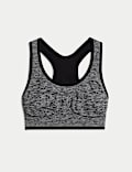 Reversible Seamless Medium Support Sports Bra