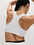 Reversible Seamless Medium Support Sports Bra