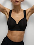 Medium Support Sports Hybrid T-Shirt Bra (A-E)