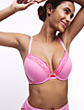 Lace Wired Push-Up Bra A-E