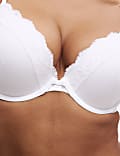 Lace Wired Push-Up Bra A-E