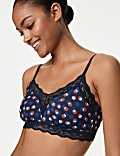 Lace Printed Non Wired Bralette A-E