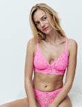 Jasmine Lace Non Wired Longline Bralette (A-E)