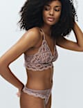 Jasmine Lace Non Wired Longline Bralette (A-E)