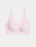 Embroidered Non Wired Total Support Bra