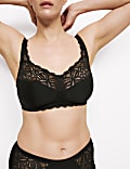 Amelia Lace Non Wired Total Support Bra B-H