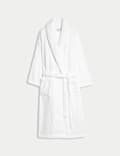 Ochtendjas van puur katoenen badstof