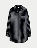 Pure Cotton Striped Nightshirt