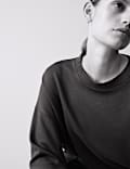 Lounge-Sweatshirt aus Scuba-Jersey