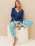 Pure Cotton Star Print Pyjama Set